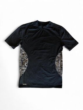 Starter Boys XL Compression Shirt Black Digital Camo